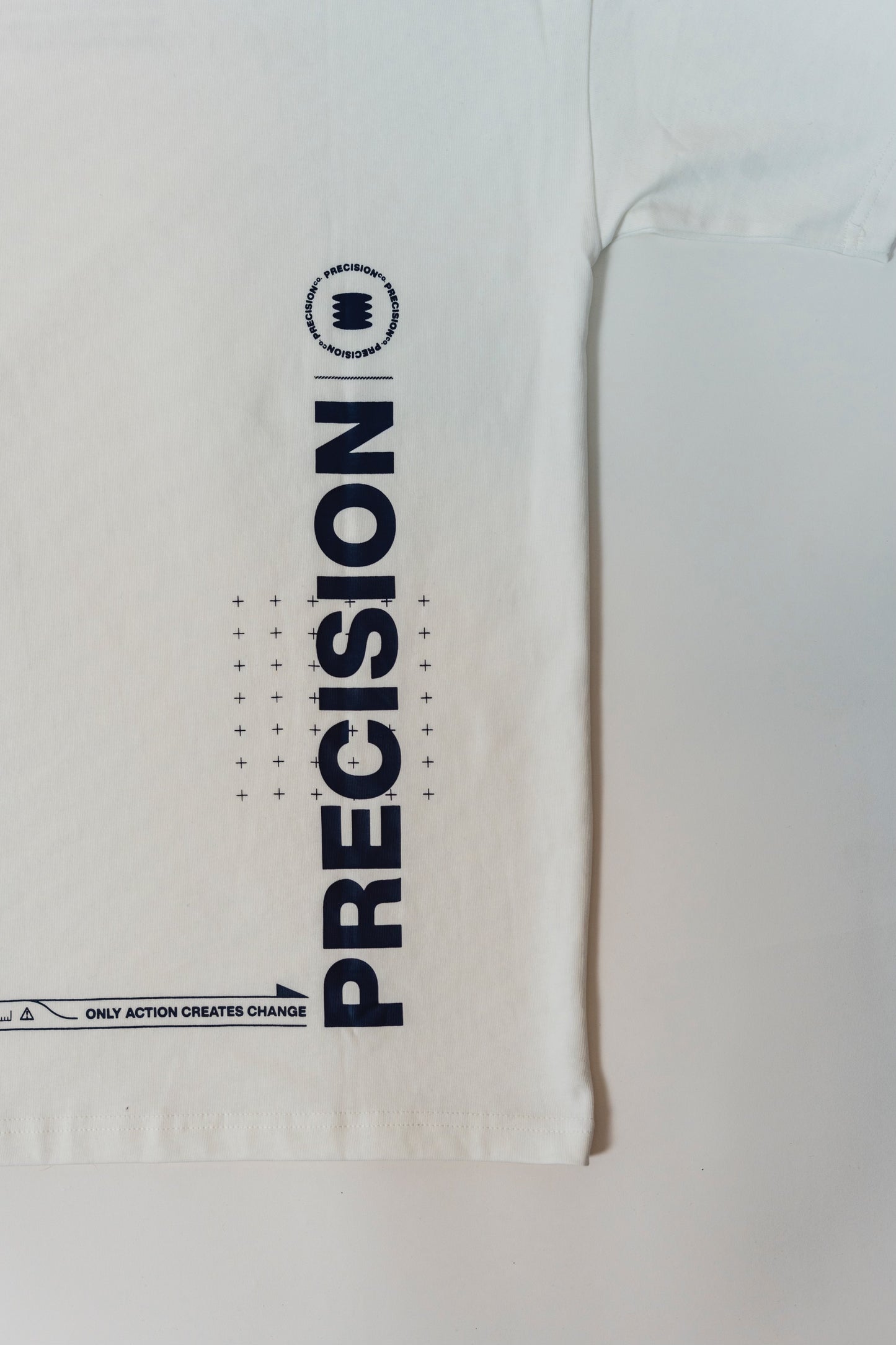 WHITE OVER SIZE TEE