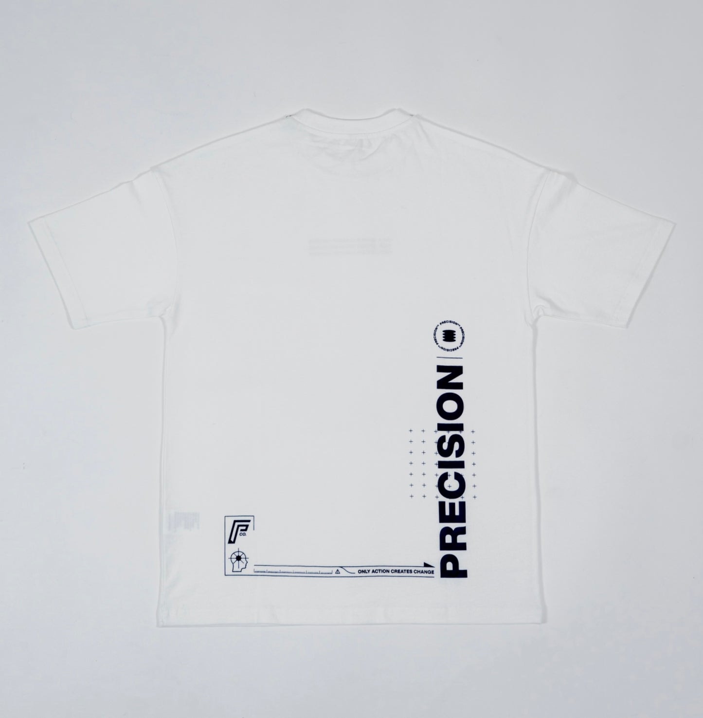 WHITE OVER SIZE TEE