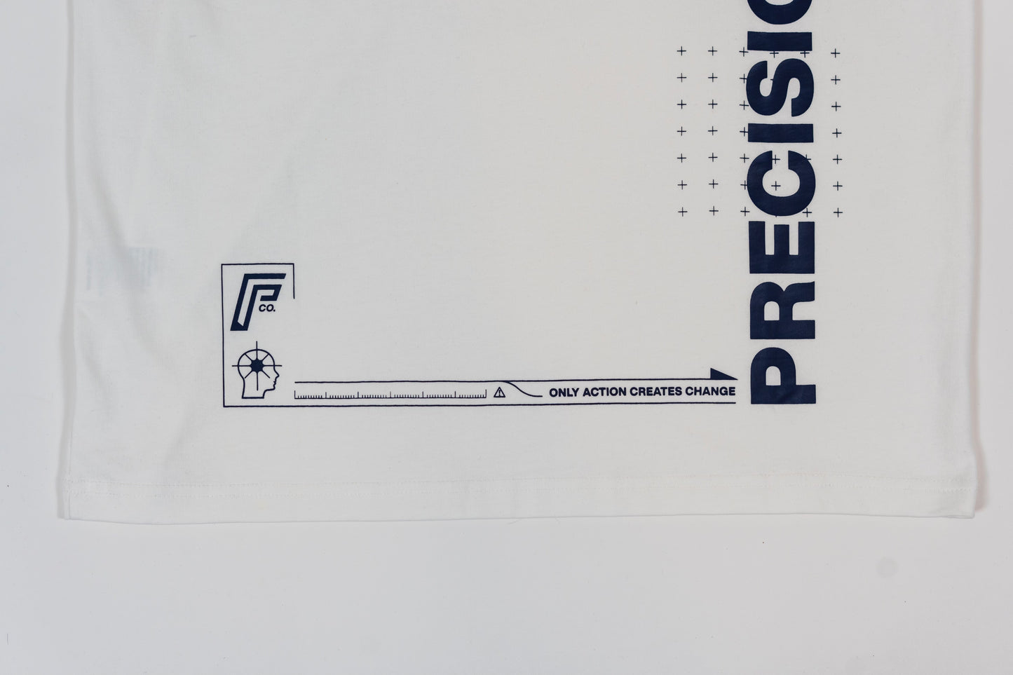 WHITE OVER SIZE TEE